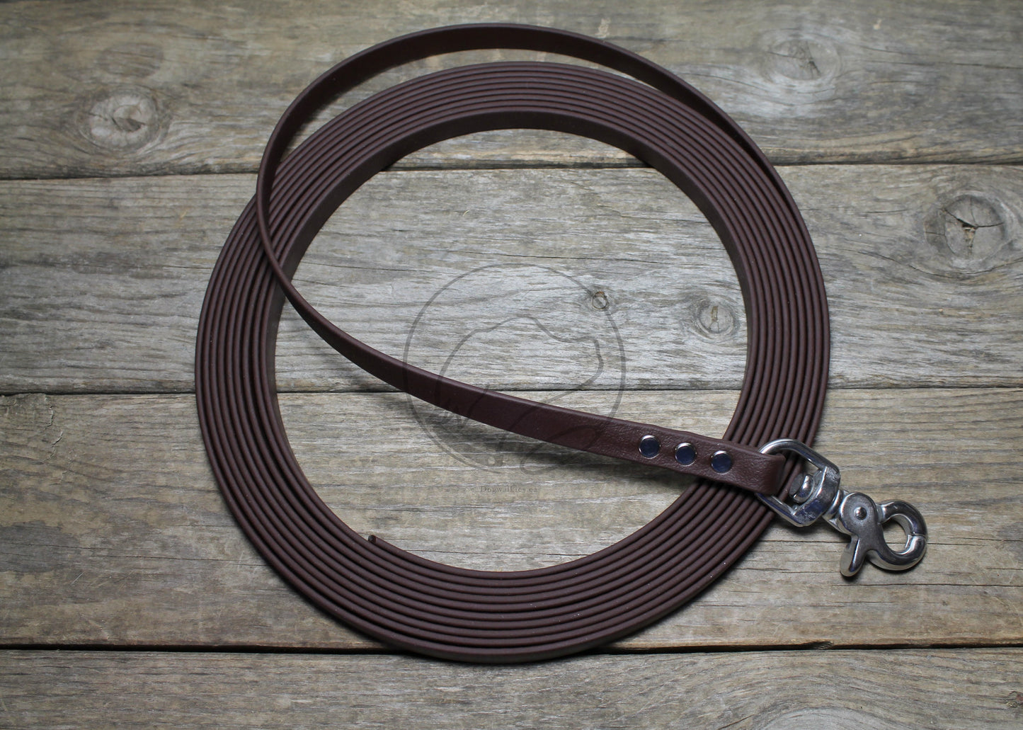 Dark Chocolate Brown Waterproof Tracking Recall Long Line