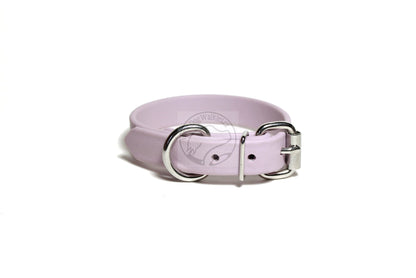 Lavender Purple Pastel Biothane Dog Collar - 3/4" (20mm) wide