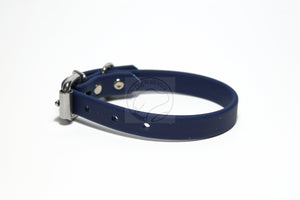 Navy Blue Biothane Dog Collar - 5/8"(16mm) wide