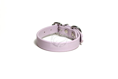 Lavender Purple Pastel Biothane Dog Collar - 3/4" (20mm) wide