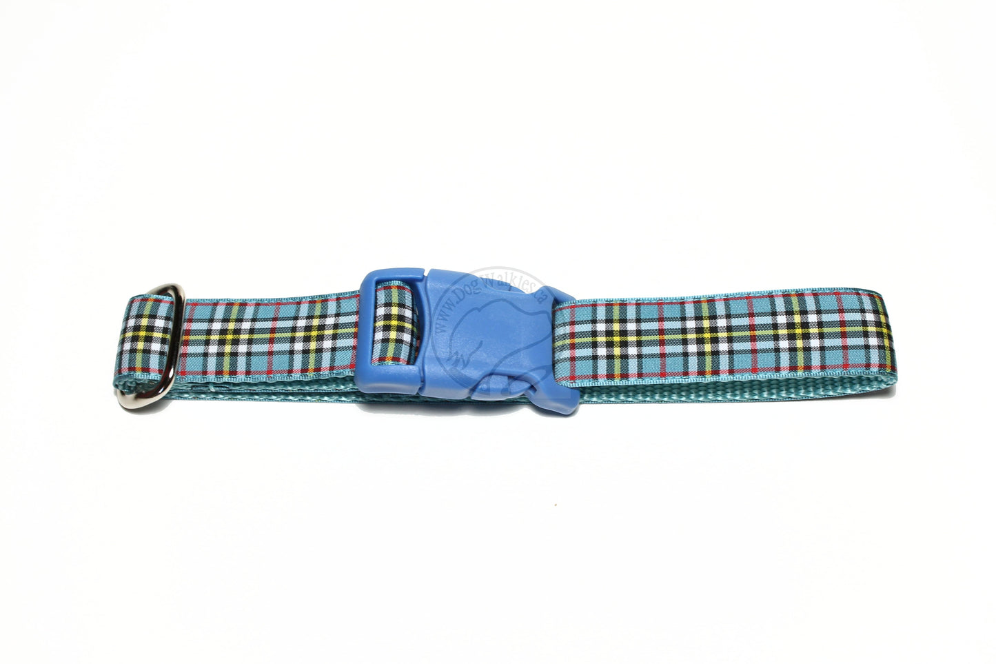 Thompson Clan tartan - dog collar