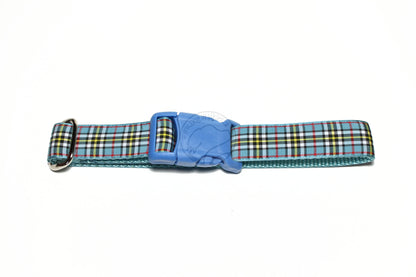 Thompson Clan tartan - dog collar