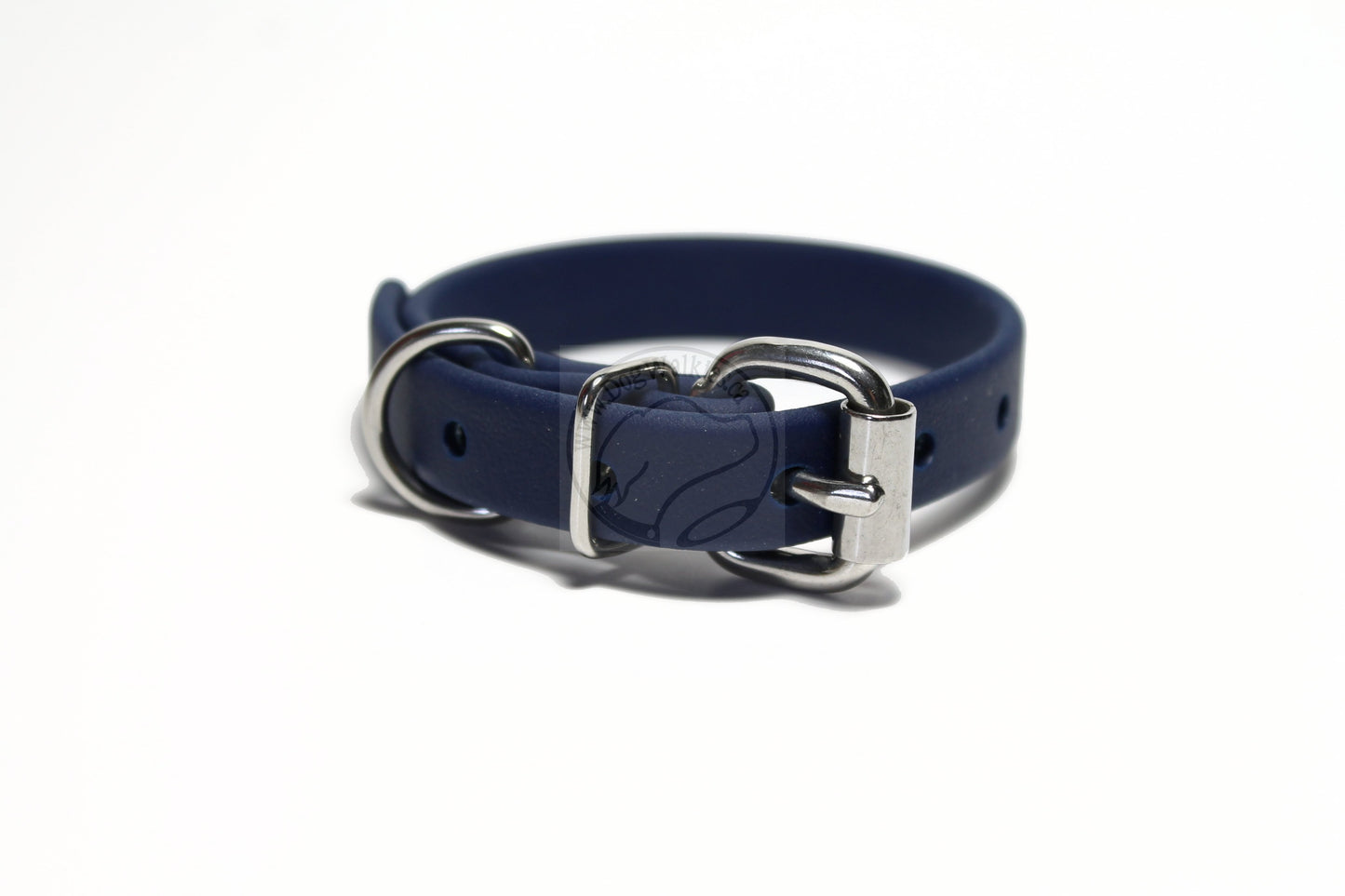 Navy Blue Biothane Dog Collar - 5/8"(16mm) wide