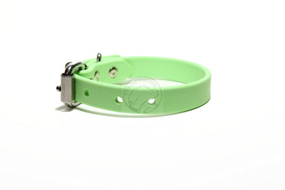 Discontinued- Limited Pastel Mint Green Biothane Dog Collar - 5/8"(16mm) wide