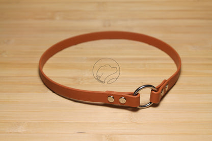 Simple Tag Dog Collar in Genuine Biothane - 12mm (1/2") width - O Ring Collar