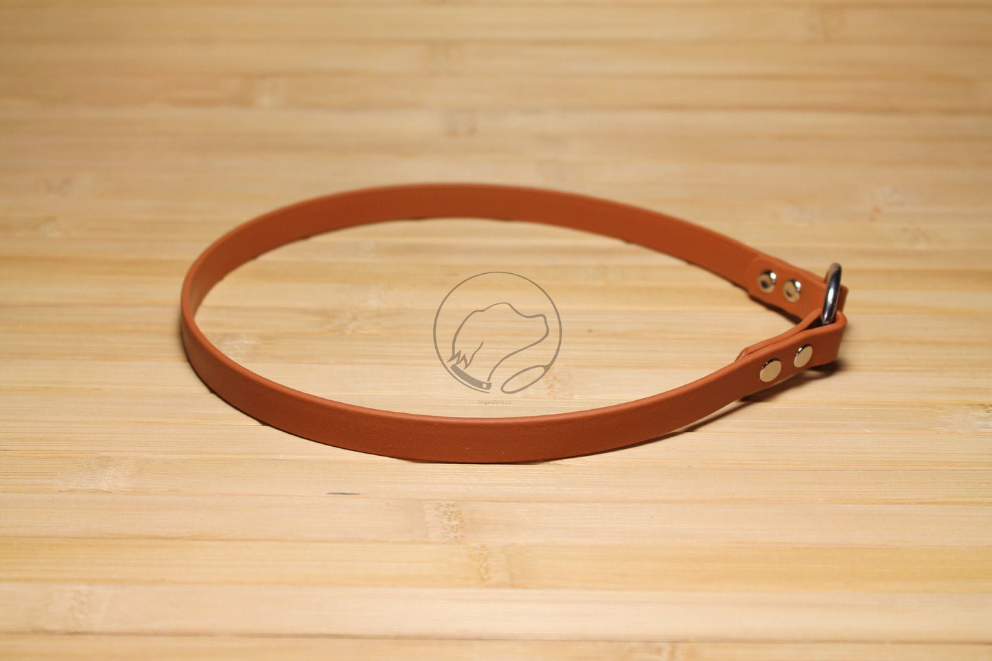 Simple Tag Dog Collar in Genuine Biothane - 12mm (1/2") width - O Ring Collar