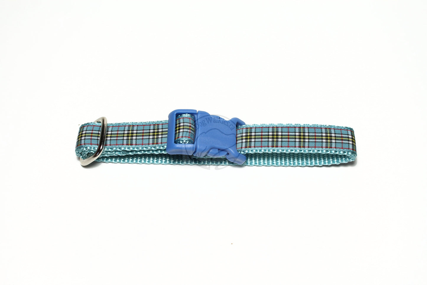 Thompson Clan tartan - dog collar