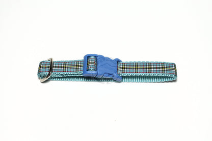 Thompson Clan tartan - dog collar
