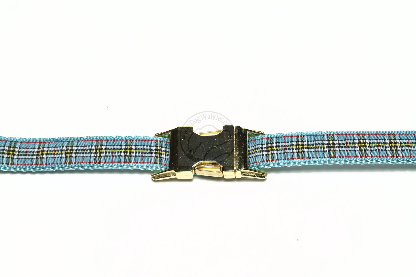 Thompson Clan tartan - dog collar