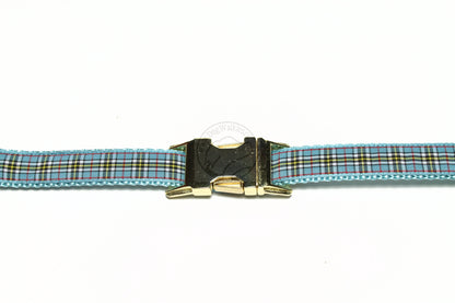 Thompson Clan tartan - dog collar