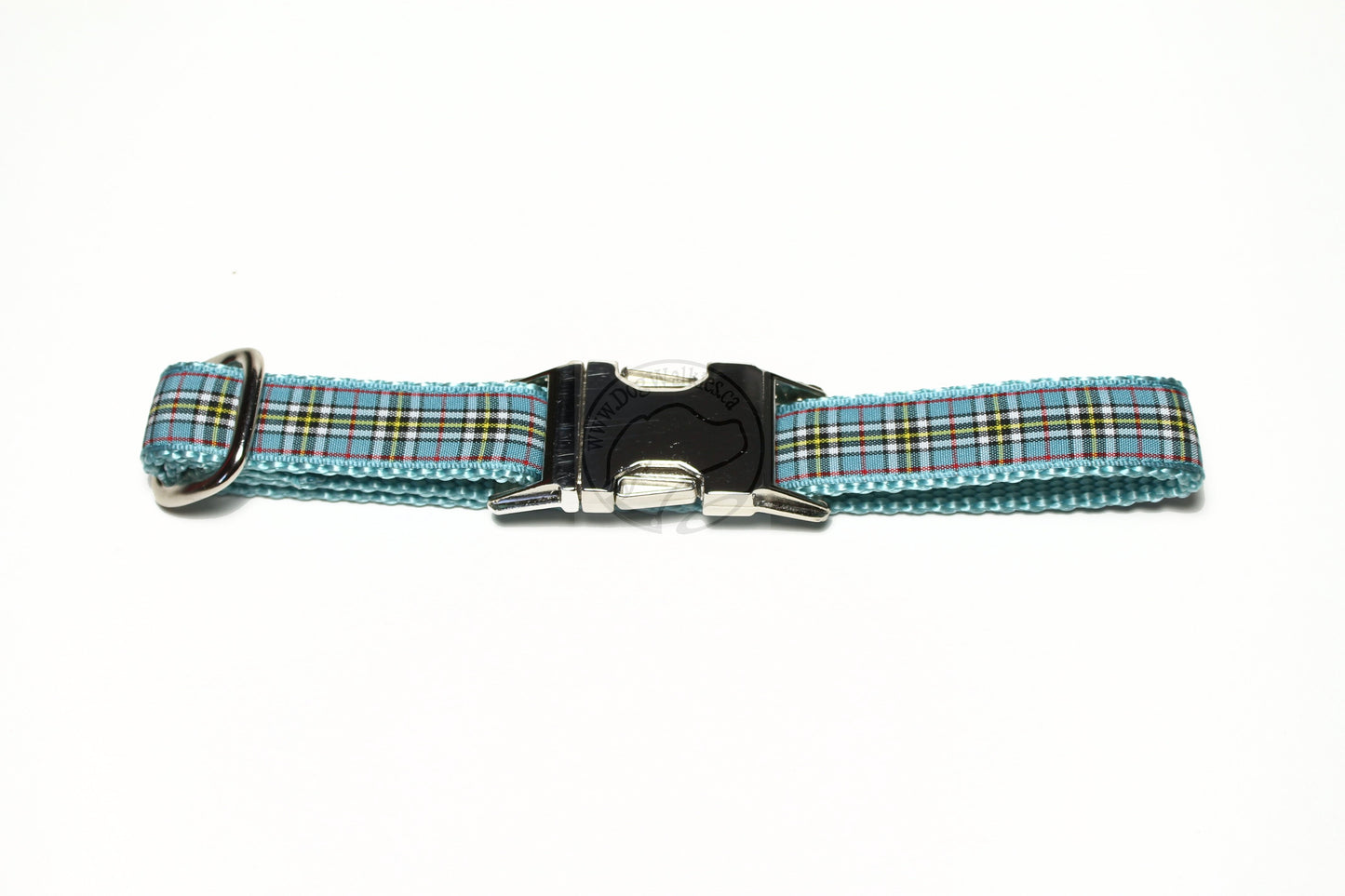 Thompson Clan tartan - dog collar