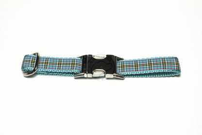 Thompson Clan tartan - dog collar