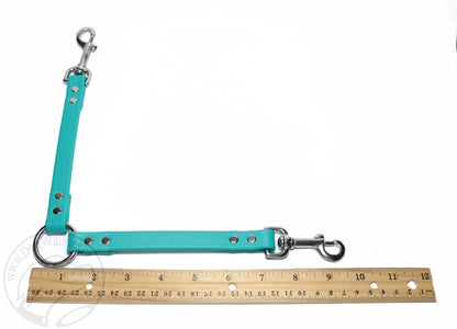 Leash Coupler for 2 dogs, Double dog walker - Biothane 5/8" (16mm) wide