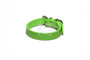 Lime Green Biothane Dog Collar - 3/4" (20mm) wide