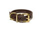 Dark Chocolate Brown Biothane Dog Collar - 5/8"(16mm) wide
