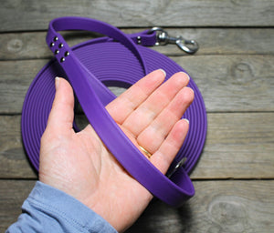 Extra Heavy Weight 3/4" (20mm) Waterproof Tracking Recall Long Line - leash for extra large to large dogs