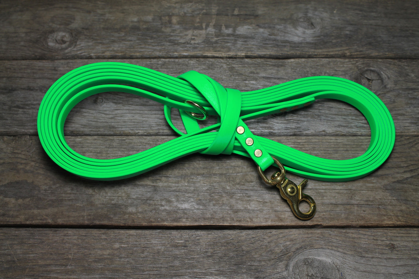 Neon Apple Green Waterproof Tracking Recall Long Line