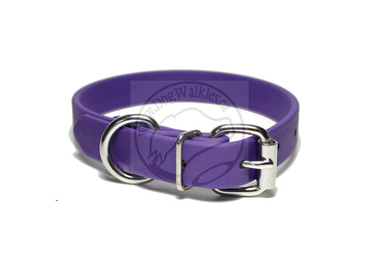 Royal Purple Biothane Dog Collar - 3/4" (20mm) wide