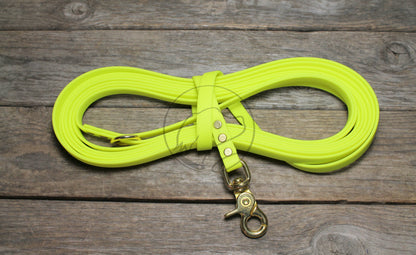 Neon Yellow Waterproof Tracking Recall Long Line