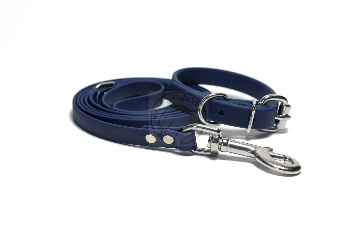 Navy Blue Biothane Dog Collar - 5/8"(16mm) wide