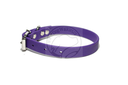 Royal Purple Biothane Dog Collar - 3/4" (20mm) wide