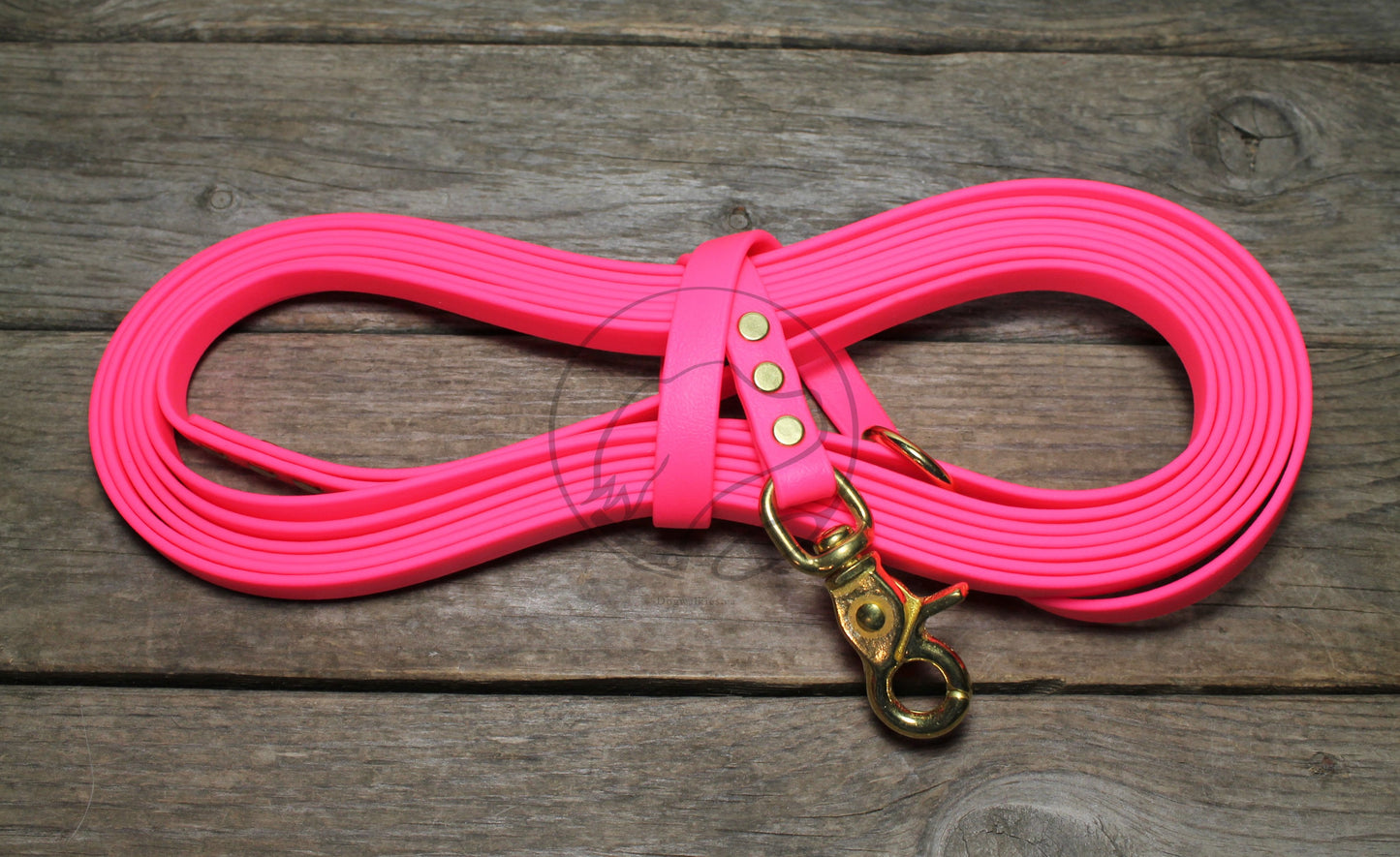 Neon Pink Waterproof Tracking Recall Long Line