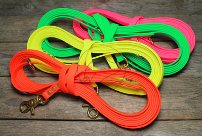 Neon Pink Waterproof Tracking Recall Long Line