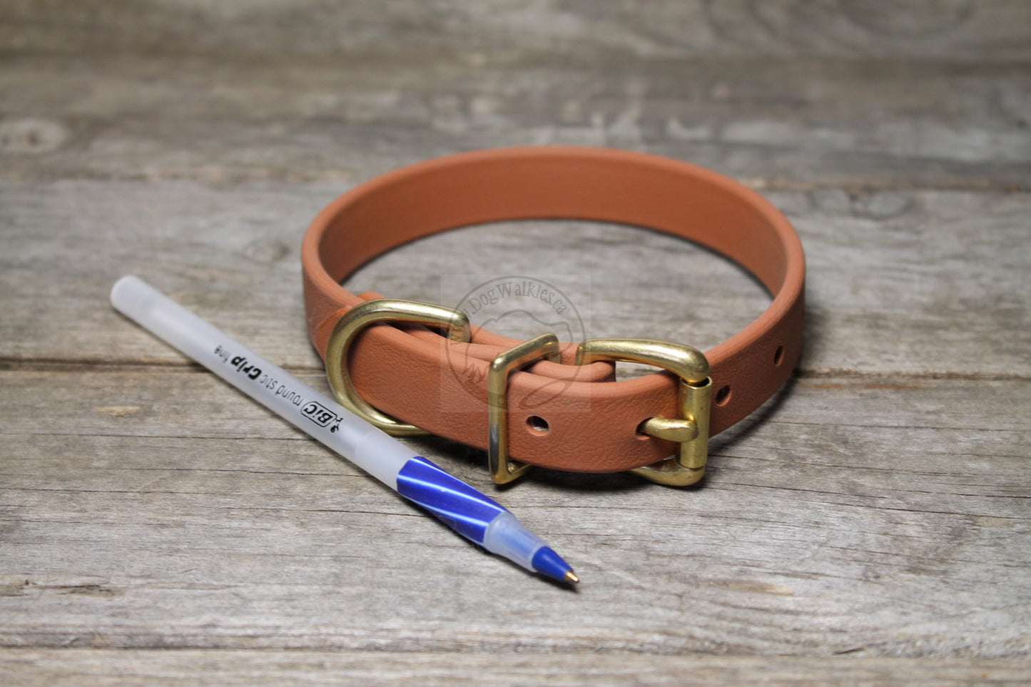 Medium Dog Collar in Genuine Biothane - 20mm (3/4") width - 40 colours