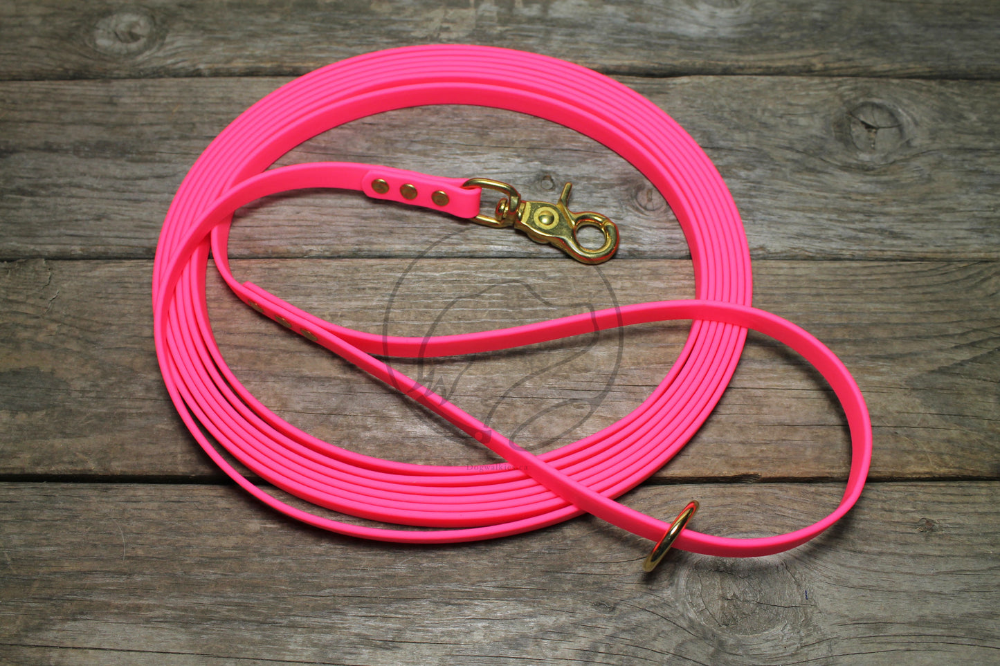 Neon Pink Waterproof Tracking Recall Long Line