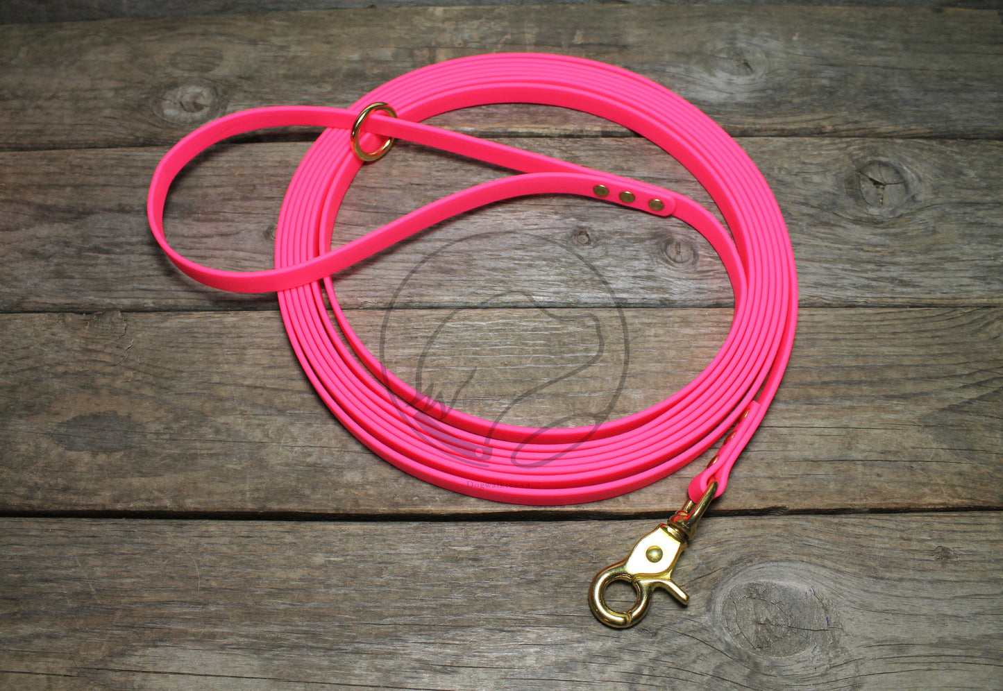 Neon Pink Waterproof Tracking Recall Long Line