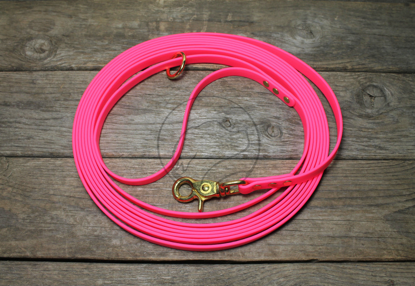Neon Pink Waterproof Tracking Recall Long Line