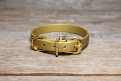 Little Pet or Dog Collar in Genuine Biothane - 12mm (1/2") width - 40 colours