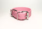 Bubblegum Pink Biothane Dog Collar - 1 inch (25mm) wide