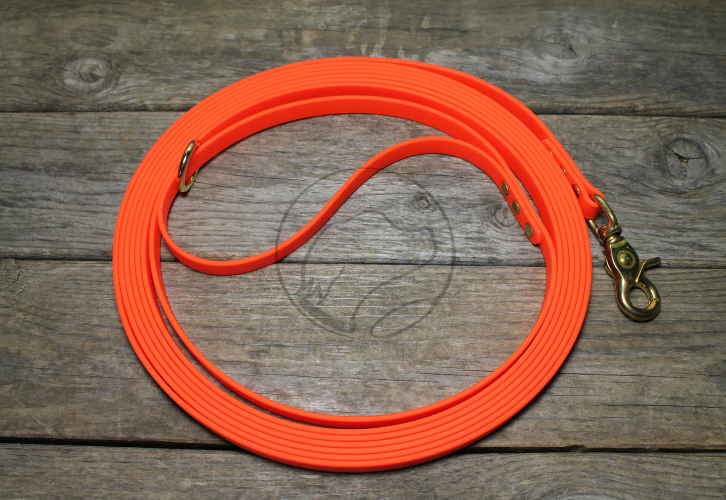Neon Orange Waterproof Tracking Recall Long Line