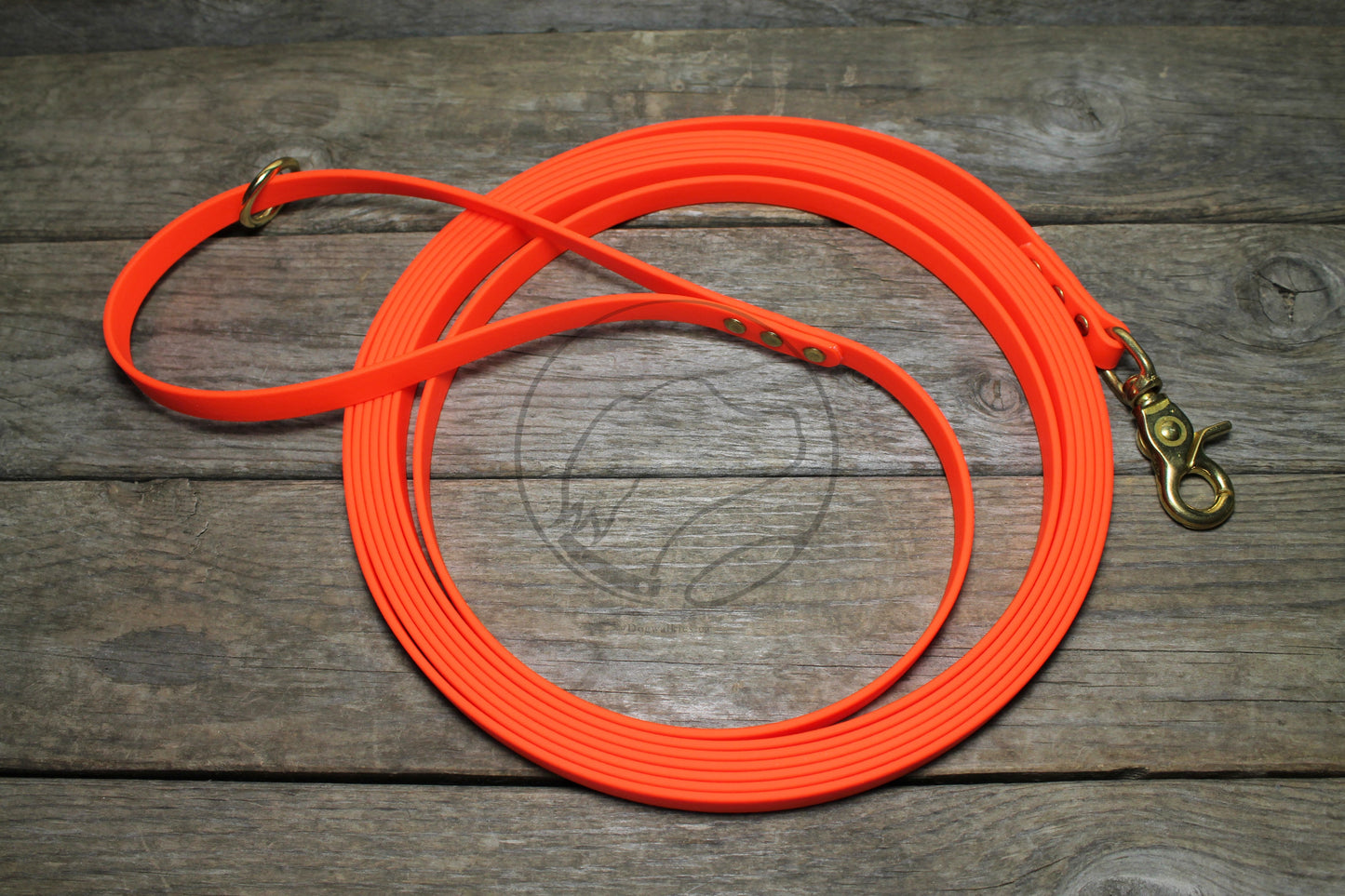 Neon Orange Waterproof Tracking Recall Long Line