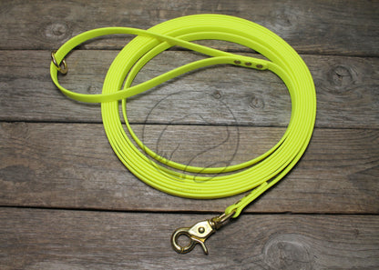Neon Yellow Waterproof Tracking Recall Long Line