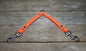 Leash Coupler for 2 dogs, Double dog walker - Biothane 5/8" (16mm) wide