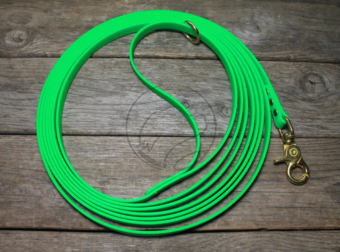 Neon Apple Green Waterproof Tracking Recall Long Line