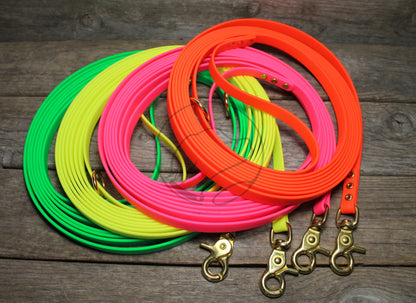 Neon Yellow Waterproof Tracking Recall Long Line