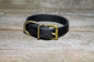 Jet Black Biothane Dog Collar - 3/4" (20mm) wide