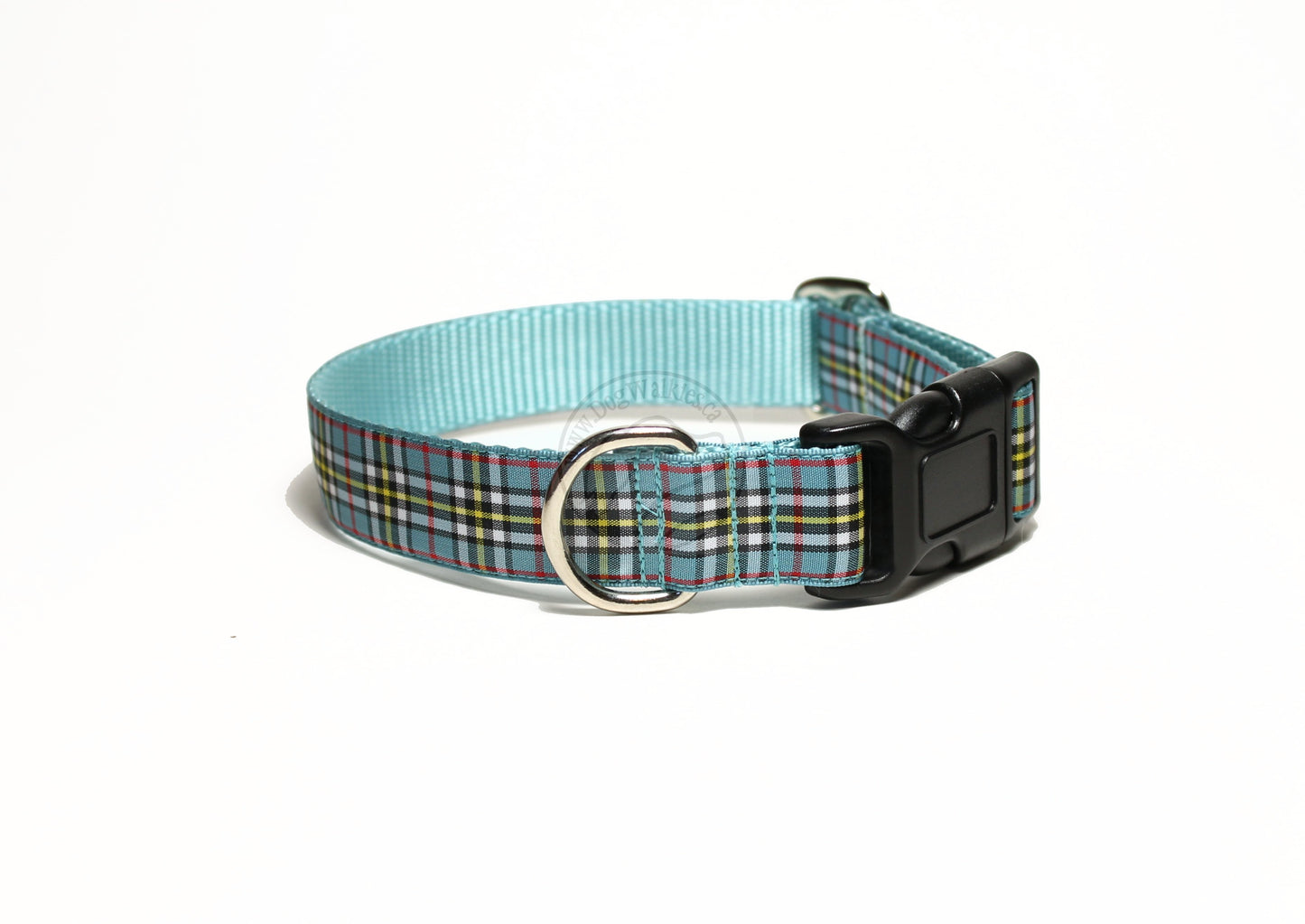 Thompson Clan tartan - dog collar