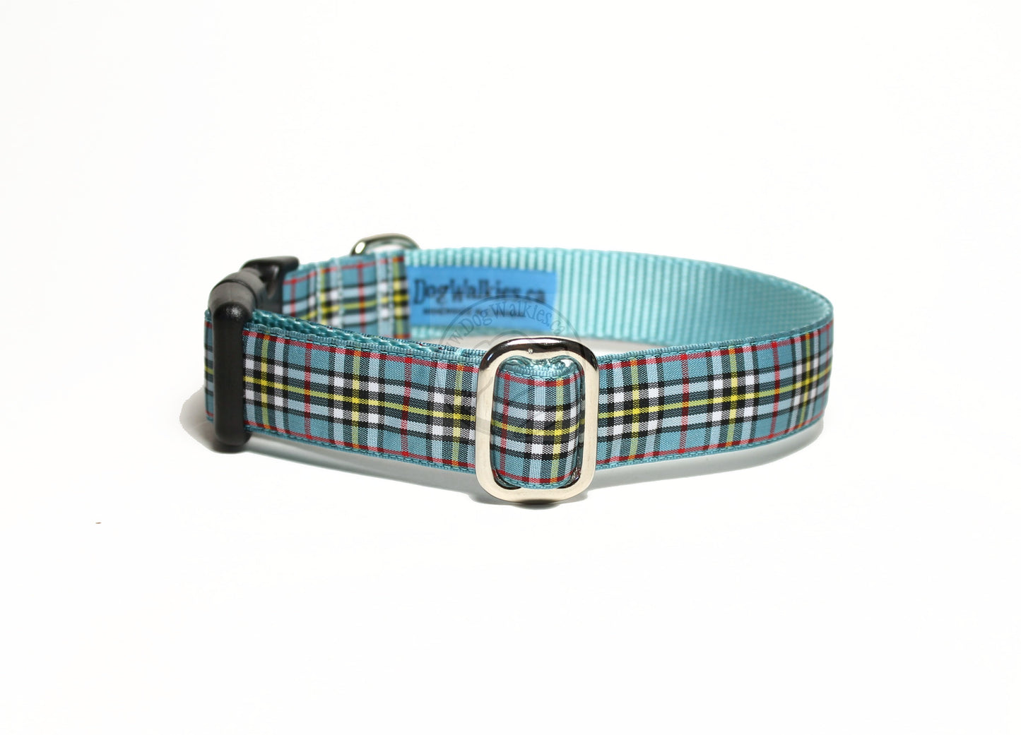 Thompson Clan tartan - dog collar