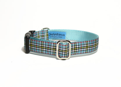 Thompson Clan tartan - dog collar