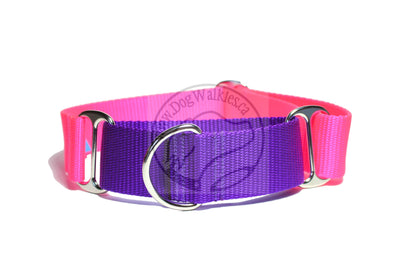 Wide Martingale Dog Collar 1.5" (38mm); Simple - Elegant - Strong