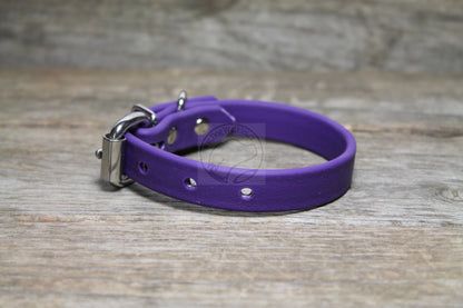 Royal Purple Biothane Dog Collar - 5/8"(16mm) wide
