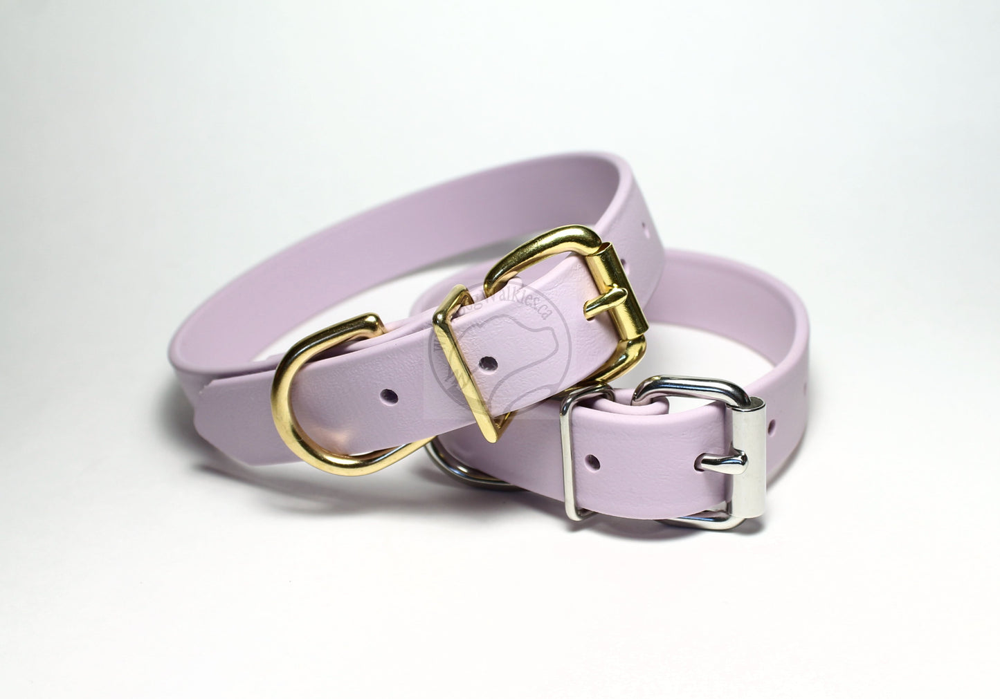 Lavender Purple Biothane Dog Collar - 1 inch (25mm) wide