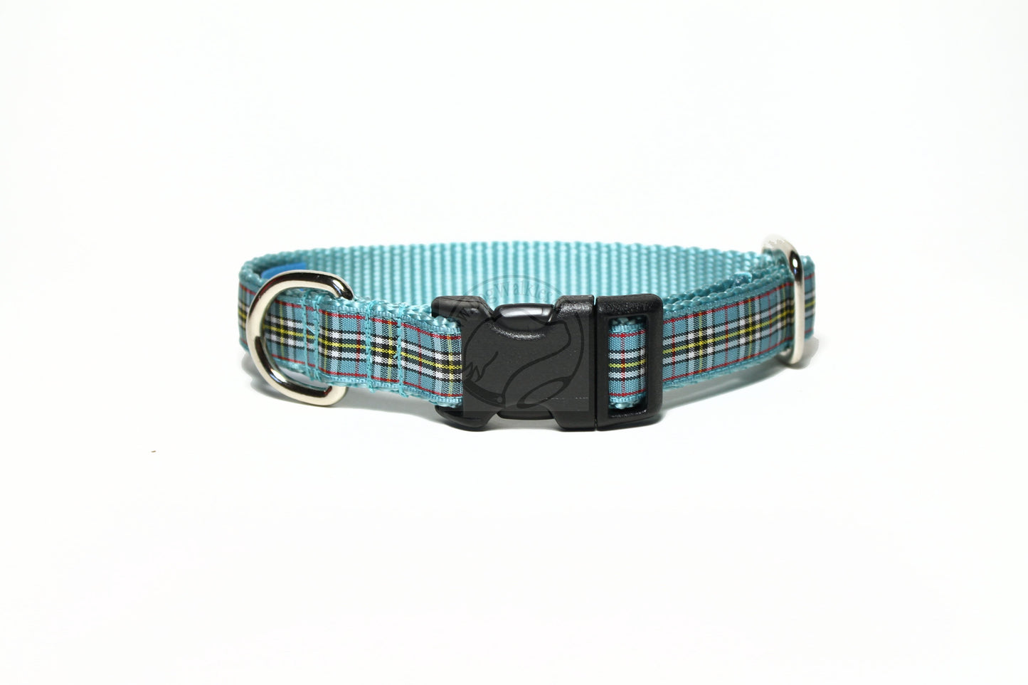 Thompson Clan tartan - dog collar