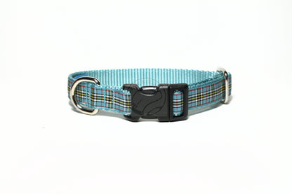 Thompson Clan tartan - dog collar