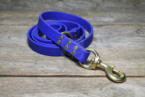 Royal Blue Biothane Large Dog Leash