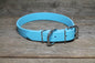 Frozen Blue Biothane Dog Collar - 1 inch (25mm) wide